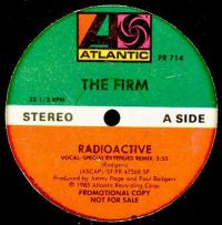 The Firm Radioactive USA 12 promo PR 714